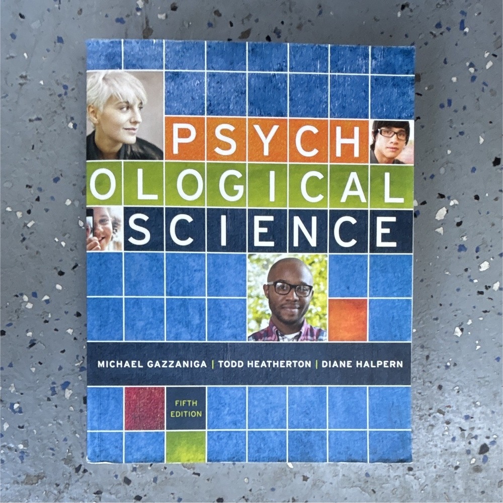 Psychological Science 5th Edition Textbook - Gazzaniga, Heatherton, Halpern